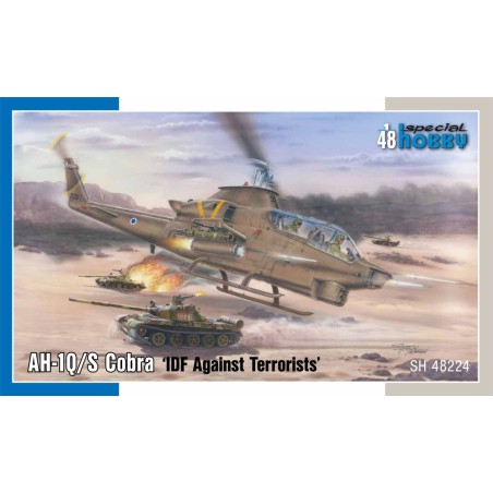 Bell AH-1Q/S Cobra "IDF Against Terrorists"  -  Special Hobby (1/48)