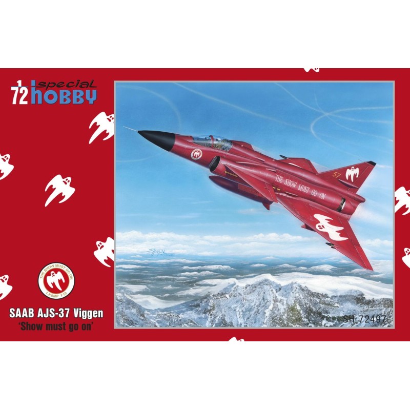 Saab AJS-37 Viggen "Show Must Go On"  -  Special Hobby (1/72)