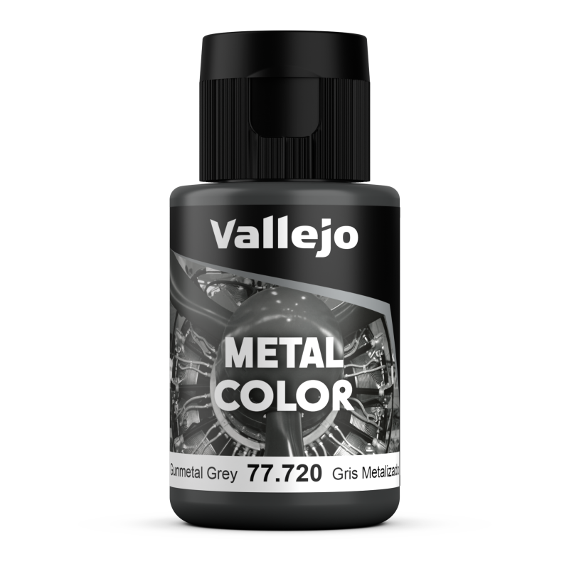 Vallejo Metal Color 32ml - Gunmetal Grey