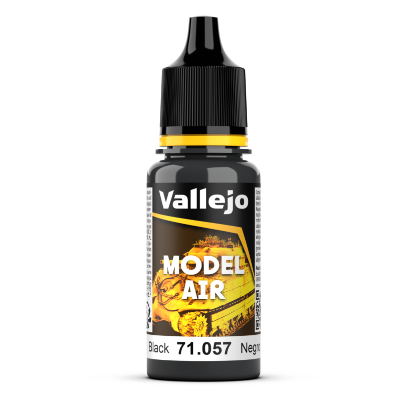 Vallejo Model Air 18ml  -  Black