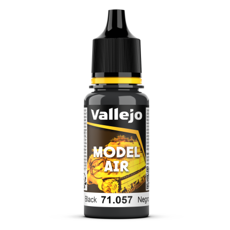 Vallejo Model Air 18ml  -  Black