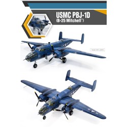 North American B-25 Mitchell USMC PBJ-1D  -  Academy (1/48)