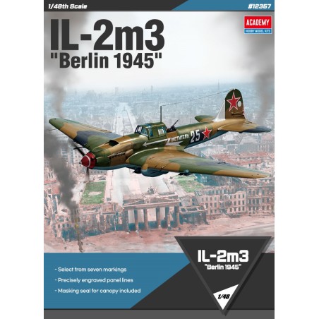 Ilyushin Il-2m3 "Berlin 1945"  -  Academy (1/48)