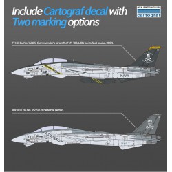 Grumman F-14B Tomcat USN "VF-103 Jolly Rogers"  -  Academy (1/72)