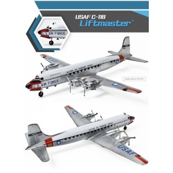 Douglas DC-6/C-118 Liftmaster  -  Academy (1/144)