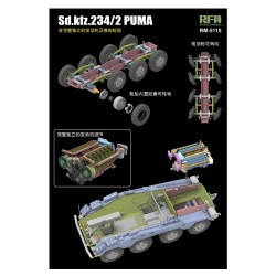 Sd.Kfz.234/2 PUMA with Engine Parts  -  RFM (1/35)