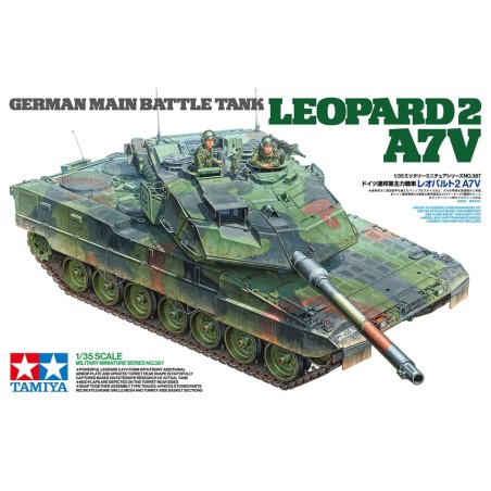 Leopard 2 A7V German MBT  -  Tamiya (1/35)