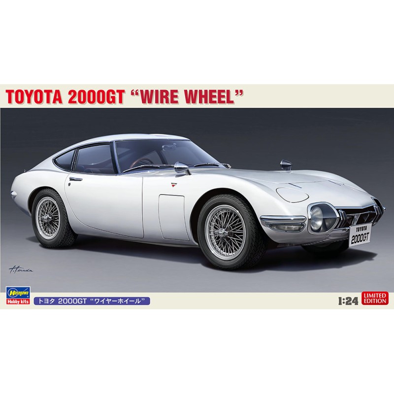 Toyota 2000GT "Wire Wheel"  -  Hasegawa (1/24)