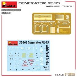 Generator PE-95 with Fuel Tanks  -  MiniArt (1/35)