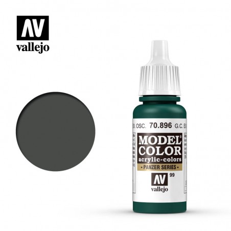 Vallejo Model Color 17ml  -  German Camouflage Extra Dark Green