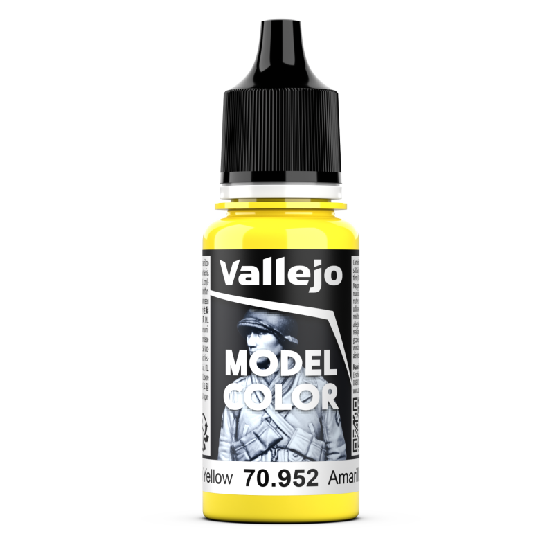 Vallejo Model Color 18ml  -  Lemon Yellow