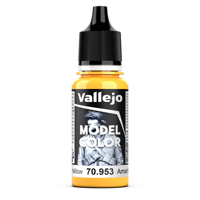 Vallejo Model Color 18ml  -  Flat Yellow