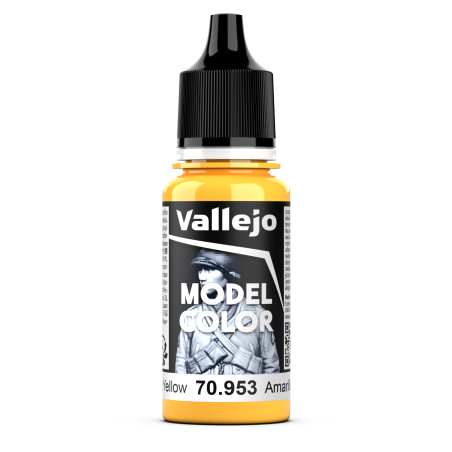 Vallejo Model Color 18ml  -  Flat Yellow