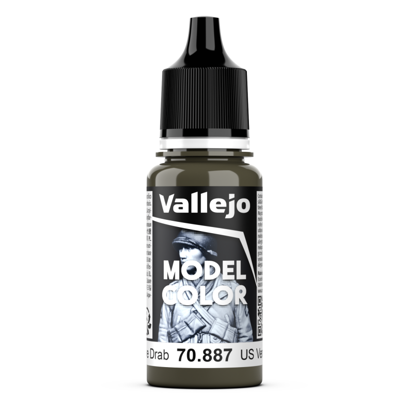 Vallejo Model Color 18ml  -  U.S. Olive Drap