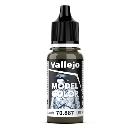 Vallejo Model Color 18ml  -  U.S. Olive Drap