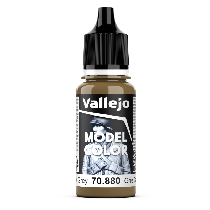 Vallejo Model Color 18ml  -  Khaki Grey