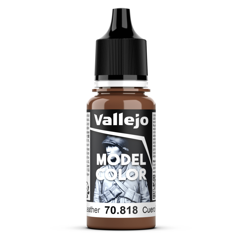 Vallejo Model Color 18ml  -  Red Leather