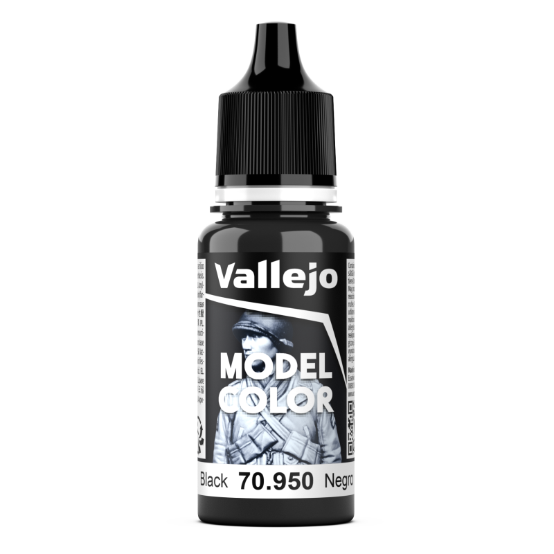 Vallejo Model Color 18ml  -  Black