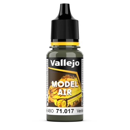 Vallejo Model Air 17ml  -  Russian Green 4BO