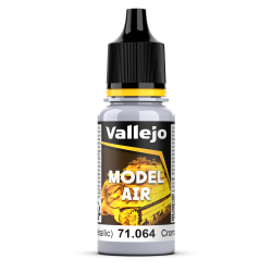 Vallejo Model Air 18ml  -  Chrome