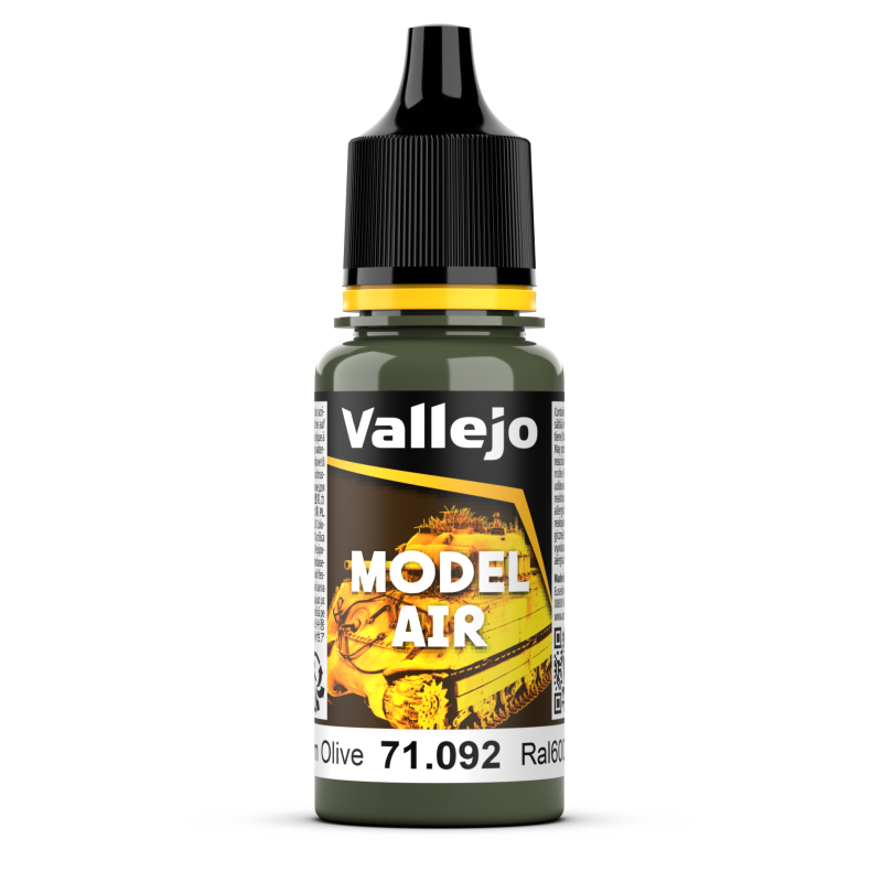 Vallejo Model Air 18ml  -  Medium Olive