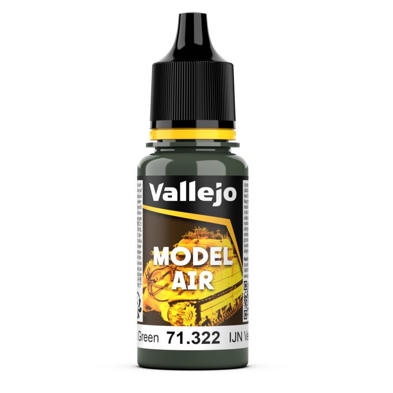 Vallejo Model Air 18ml  -  IJN Black Green