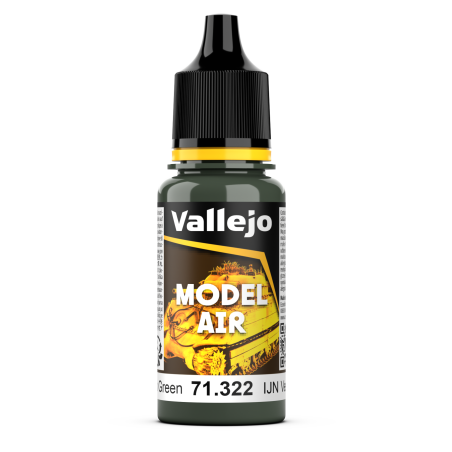 Vallejo Model Air 18ml  -  IJN Black Green