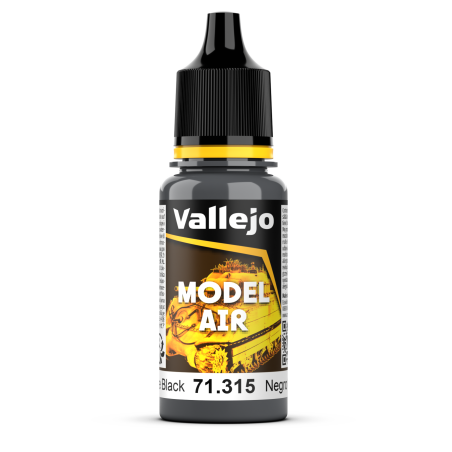 Vallejo Model Air 18ml  -  Tire Black