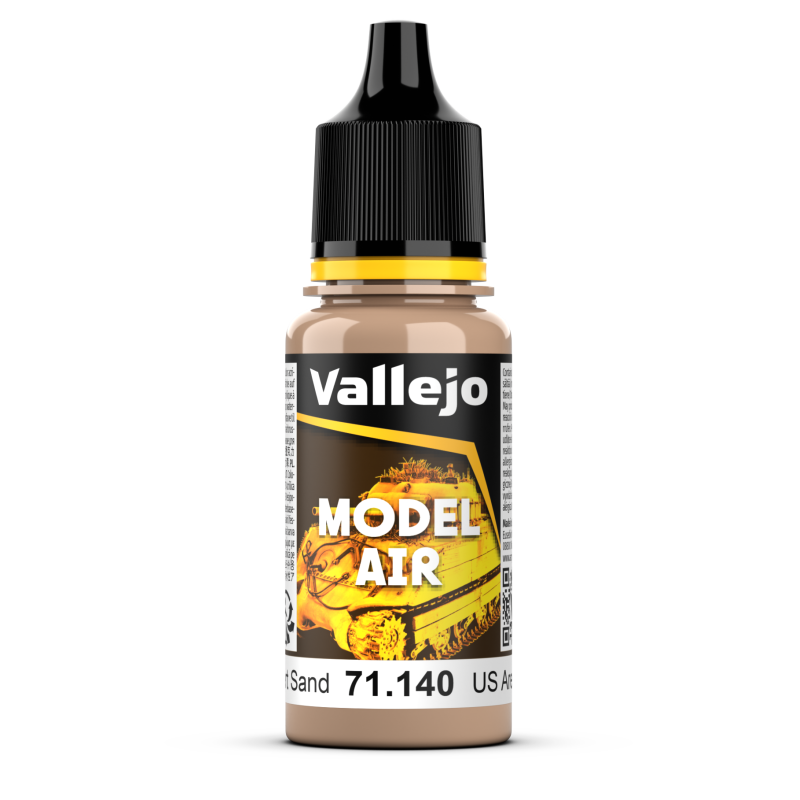 Vallejo Model Air 18ml  -  U.S. Desert Sand