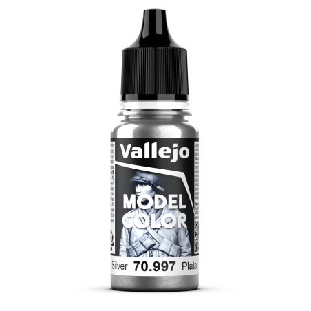 Vallejo Model Color 18ml  -  Silver