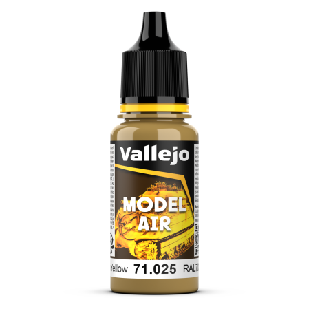 Vallejo Model Air 18ml  -  Dark Yellow