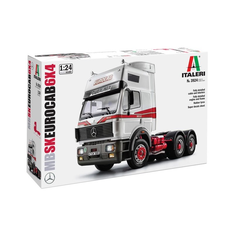 Mercedes Benz SK Eurocab 6x4  -  Italeri (1/24)