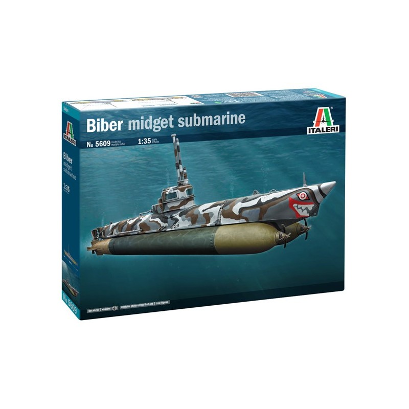 Biber Midget Submarine  -  Italeri (1/35)