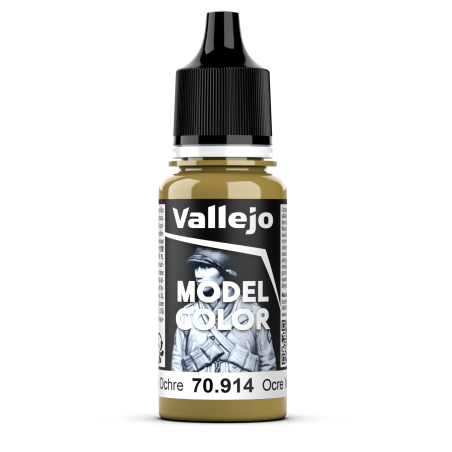 Vallejo Model Color 18ml  -  Green Ochre