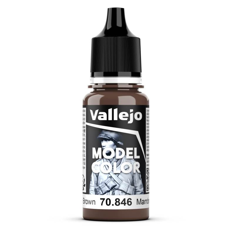 Vallejo Model Color 18ml  -  Mahogany Brown