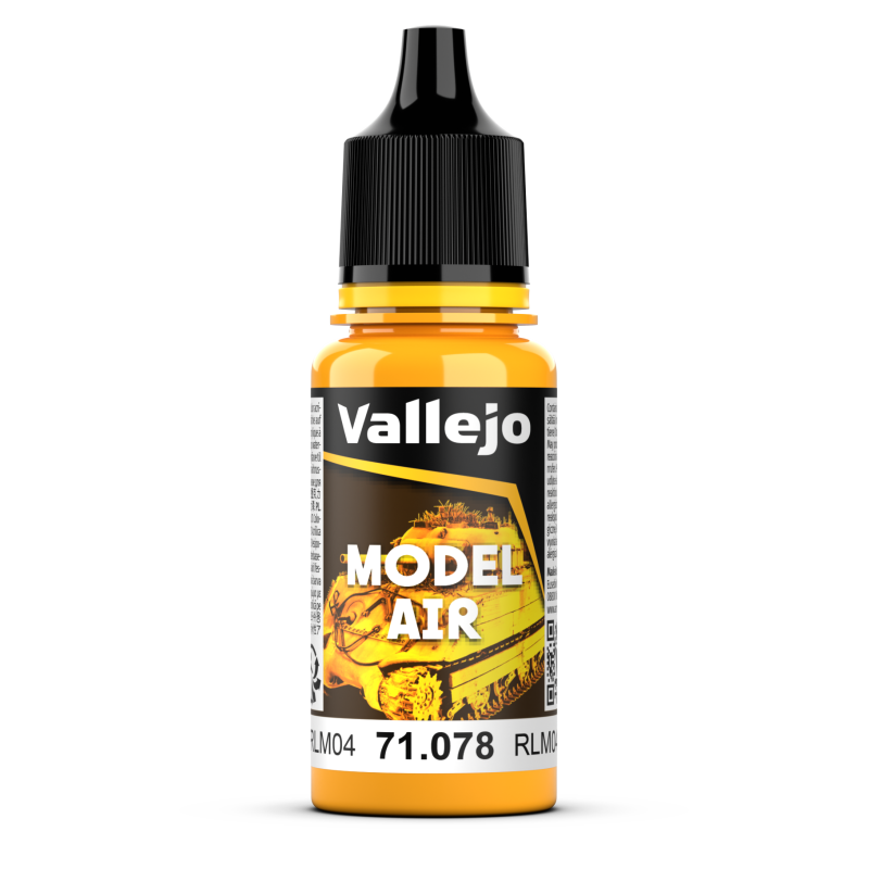 Vallejo Model Air 18ml  -  Yellow RLM04