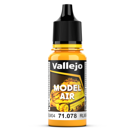 Vallejo Model Air 18ml  -  Yellow RLM04