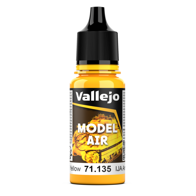 Vallejo Model Air 18ml  -  IJA Chrome Yellow