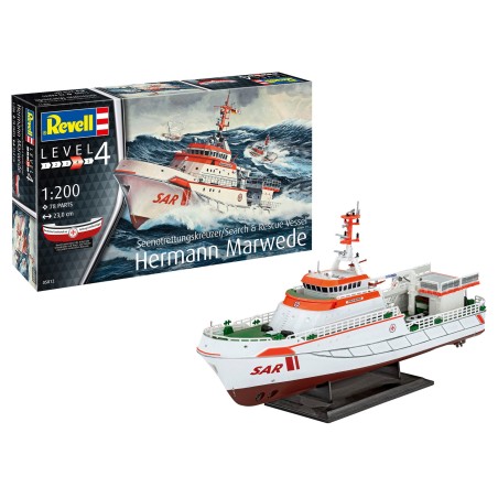 Search & Rescue Vessel "Hermann Marwede"  -  Revell (1/200)