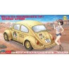 Volkswagen Beetle Type 1 + Wild Egg Girls No.03 "Rei Hazumi" Figure  -  Hasegawa (1/24)