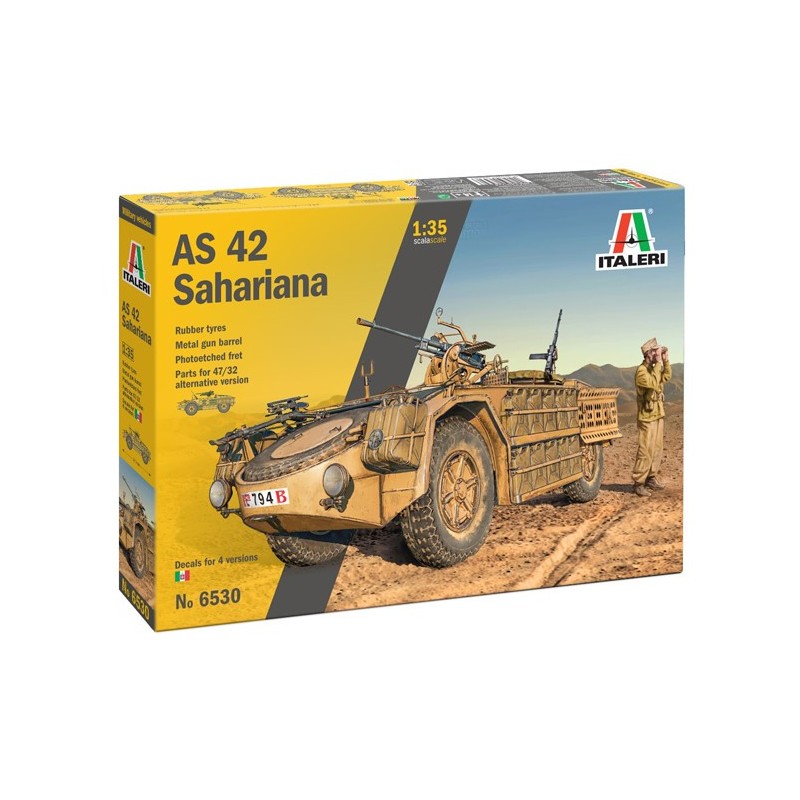 SPA-Viberti AS 42 Sahariana  -  Italeri (1/35)