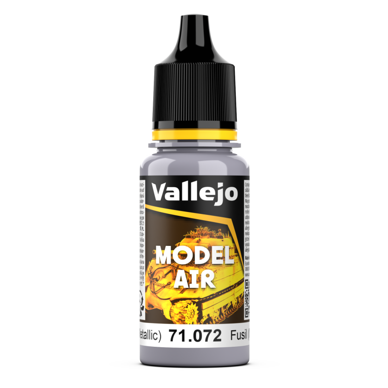 Vallejo Model Air 18ml  -  Gunmetal