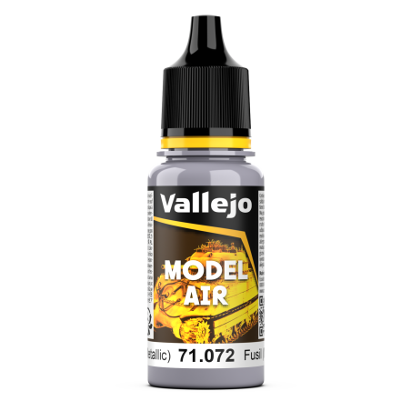 Vallejo Model Air 18ml  -  Gunmetal