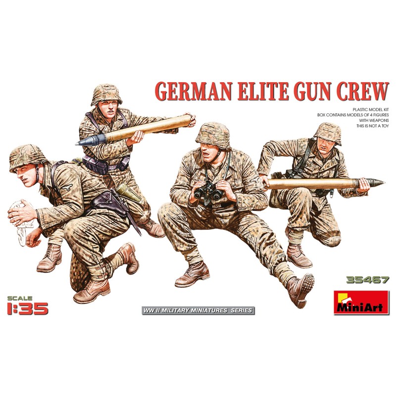 German Elite Gun Crew  -  MiniArt (1/35)