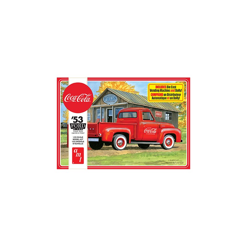 Ford F-100 Pickup Truck 1953 [Coca-Cola]  -  AMT (1/25)