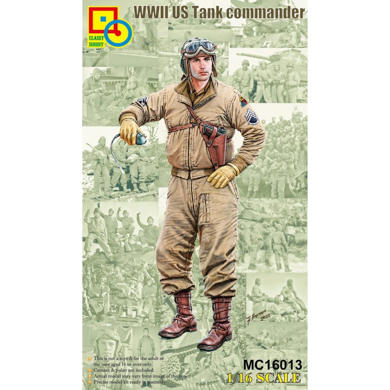 WWII US Tank Commander  -  Classy Hobby (1/16)