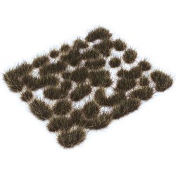 Scenery Diorama Products Vallejo - Wild Tuft / Burned / Large 6mm (35pcs)