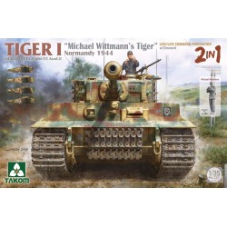 TIGER I BIG BOX 2 kits & 1:16 M. Wittmann Figure  -  Takom (1/35)