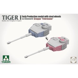 TIGER I BIG BOX 2 kits & 1:16 M. Wittmann Figure  -  Takom (1/35)