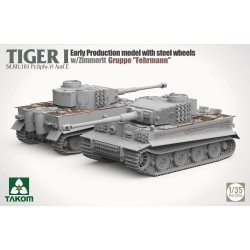 TIGER I BIG BOX 2 kits & 1:16 M. Wittmann Figure  -  Takom (1/35)